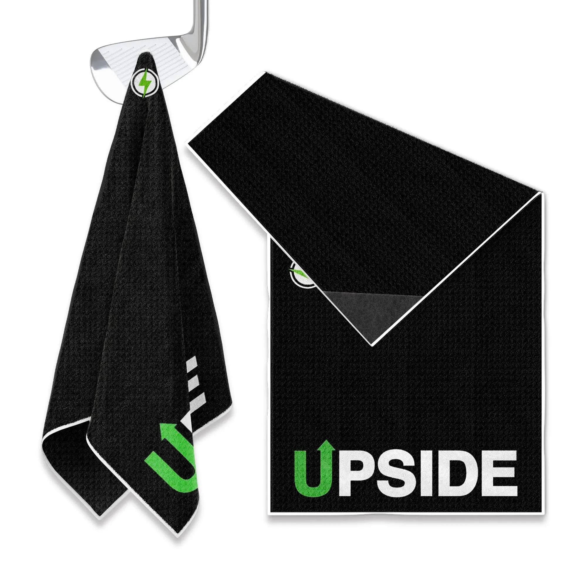 Upside Golf Magnetic Golf Towel | New & Improved Premium 3 in 1 Microfiber with ...