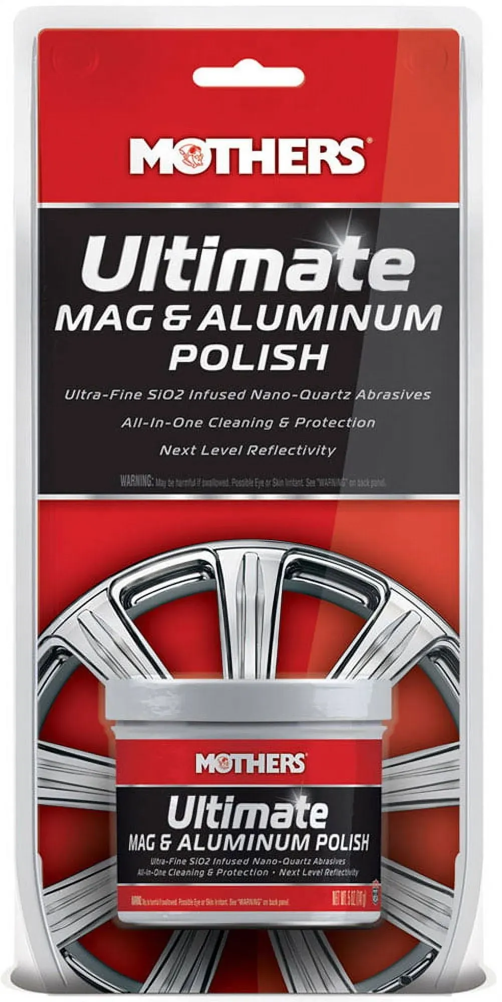 Mothers 05120 Ultimate Mag & Aluminum Polish, 5 oz.