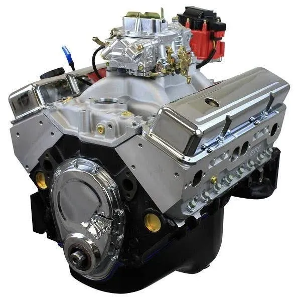 Blueprint Engines GM 383 CI. 436 HP Base Dressed Stroker Long Block Crate Engine BP38318CTC1