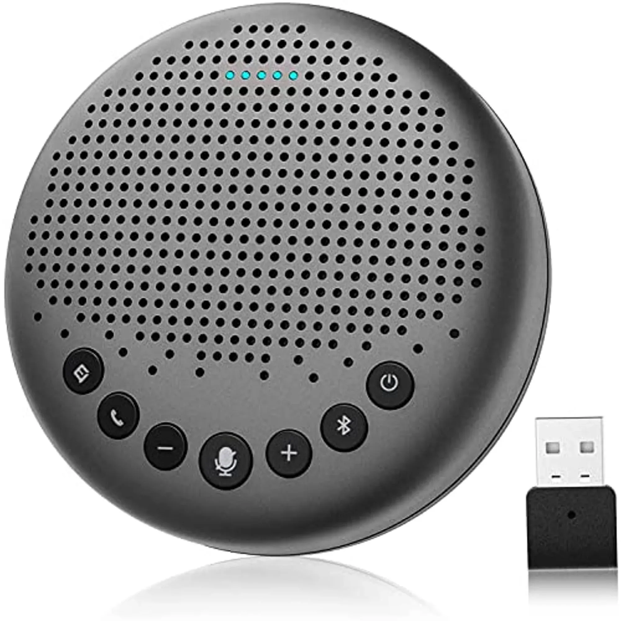 Conference Speaker and Microphone - EMEET Luna 360° Voice Pickup w/Noise Red...