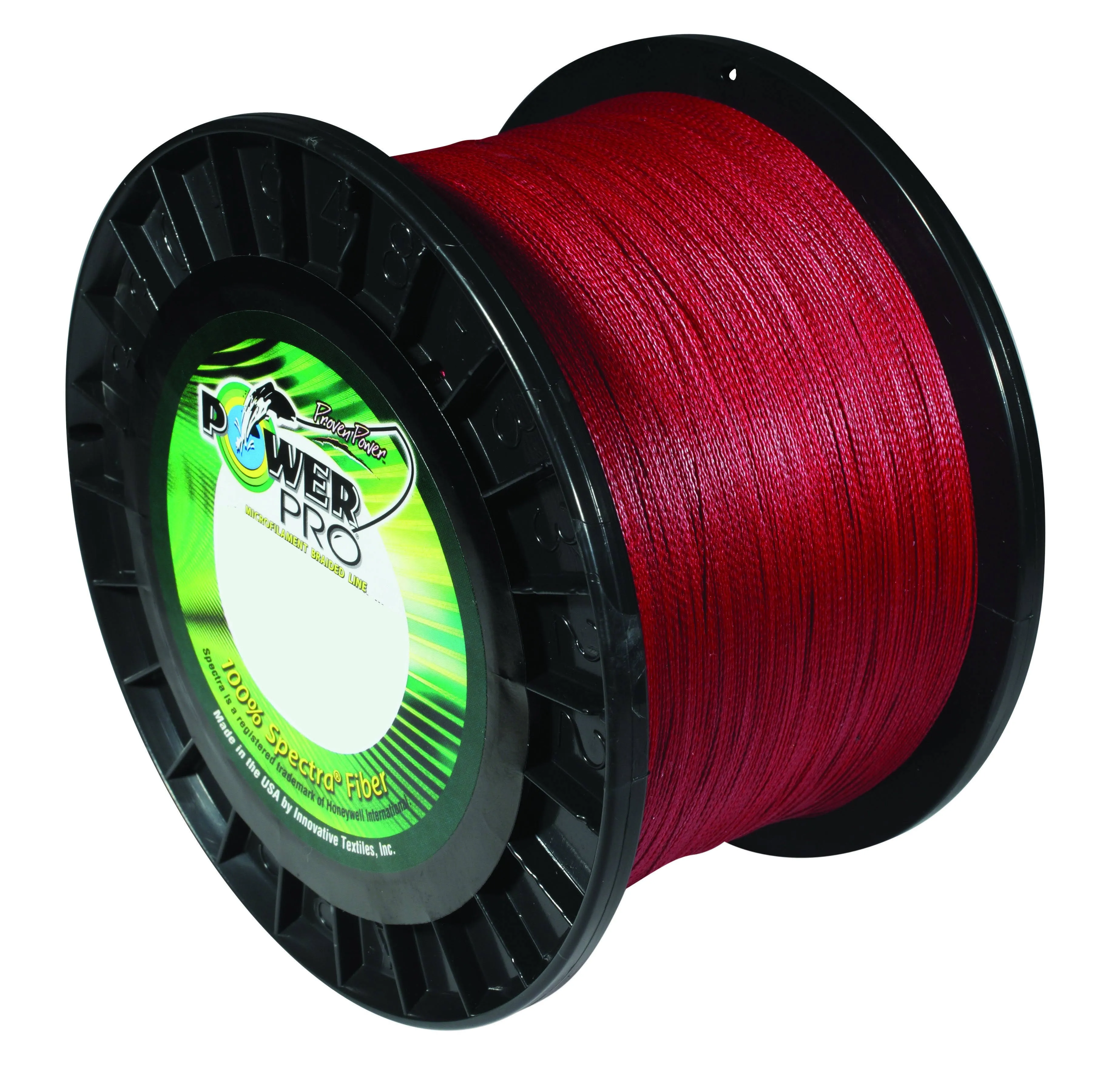 Power Pro Spectra Fiber Braided Fishing Line Vermilion Red 500yd 20lb