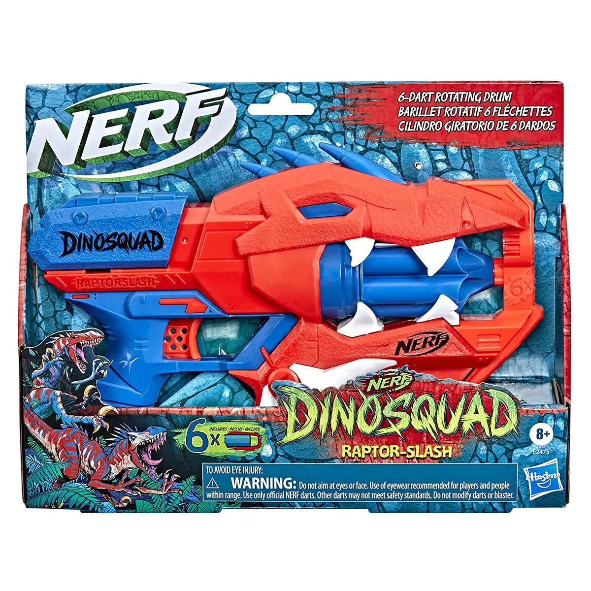 Nerf Dinosquad Raptor-Slash, One Size