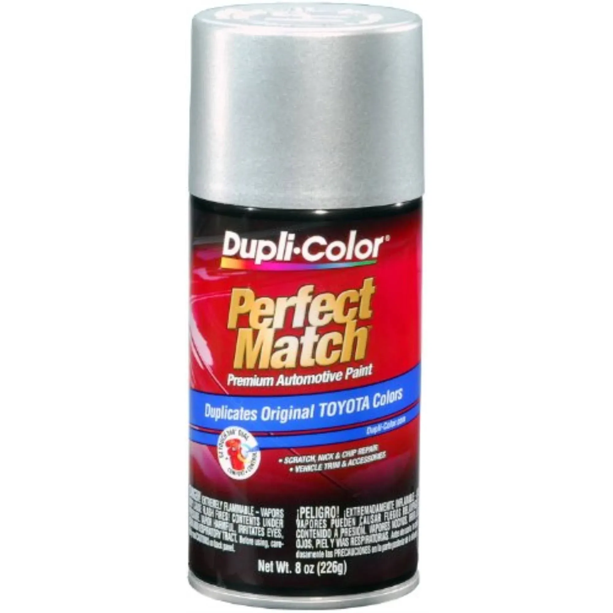 Dupli-Color EBTY16027 Perfect Match Automotive Spray Paint – Toyota Lunar Mist Metallic, 1C8 – 8 oz. Aerosol Can