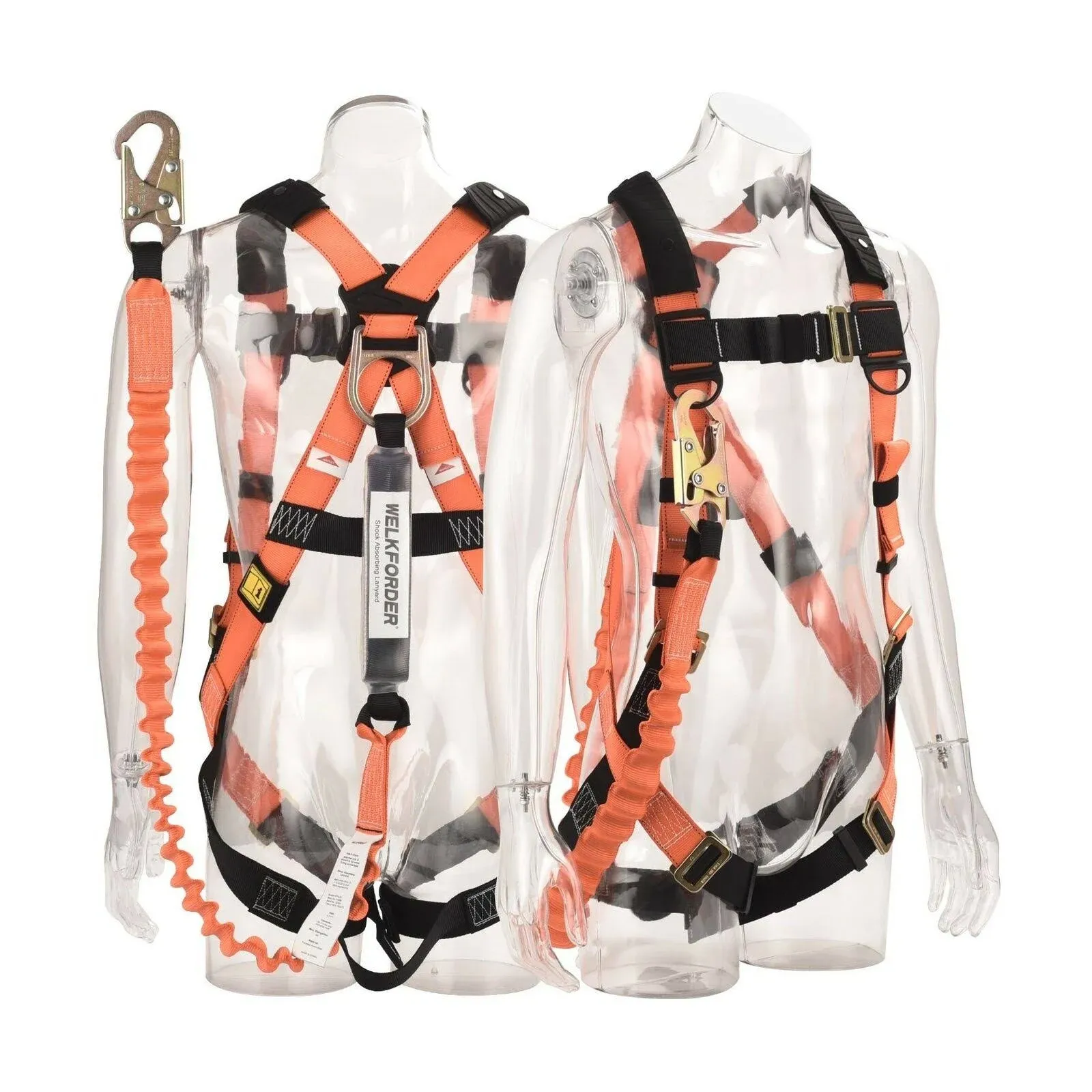 Palmer Safety Fall Protection Construction Safety Harness - QCB Chest and Legs ...