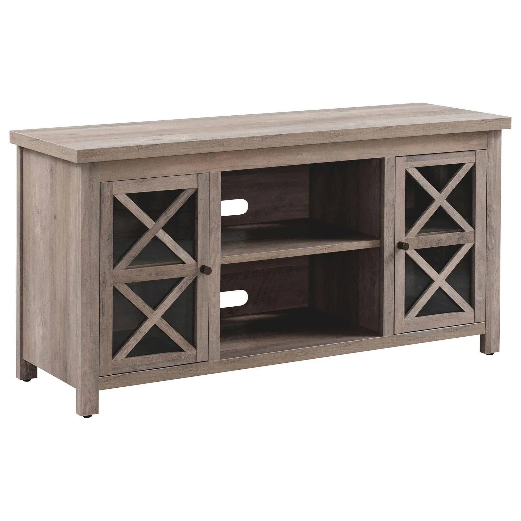 Colton 47" TV Stand - Gray Oak