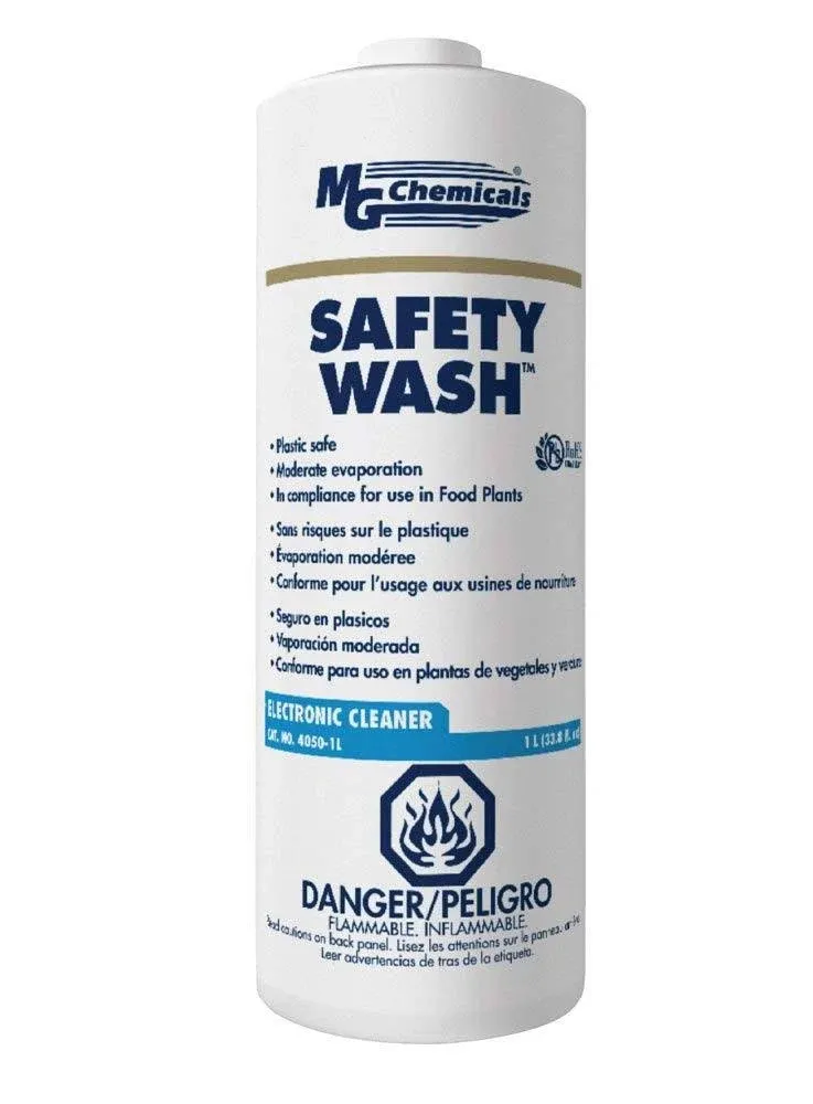 MG Chemicals - 4050-1L - MG Chemicals 4050-1L Safety Wash Cleaner/Degreaser for Electronics, 33 Oz