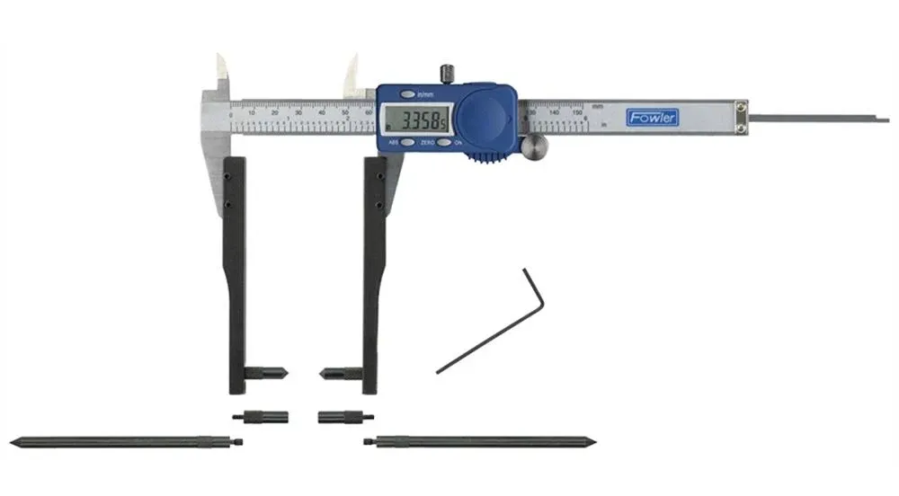 Fowler Xtra Value Cal Drum and Rotor Measuring Kit with Caliper