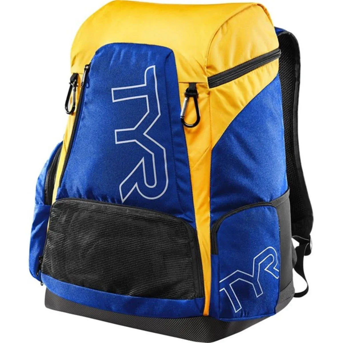 TYR Alliance 45L Backpack - Blue/Gold