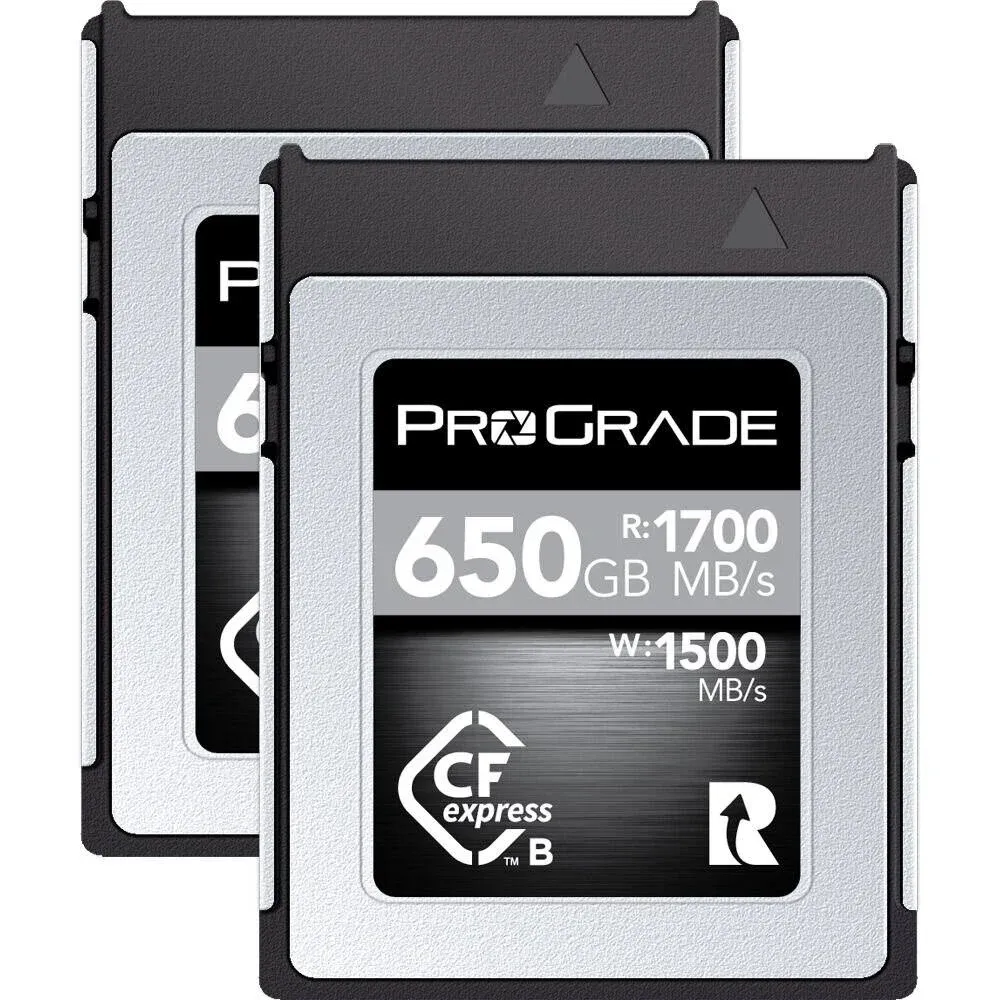 ProGrade Digital 650GB CFexpress 2.0 Cobalt Memory Card (2-Pack)