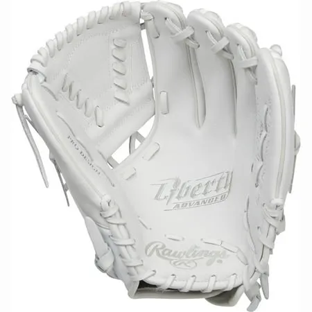 Rawlings 2022 Rawlings Liberty Advanced Color Sync Series RLA715SB 11.75 Fastpitch Glove White | White THROWS RIGHT