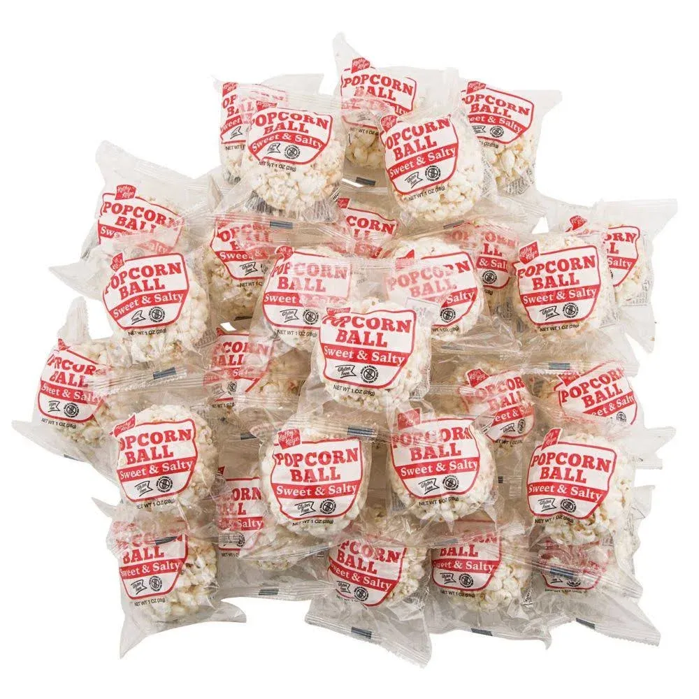 Sweet & Salty Popcorn Balls | Bulk Kathy Kaye Theme