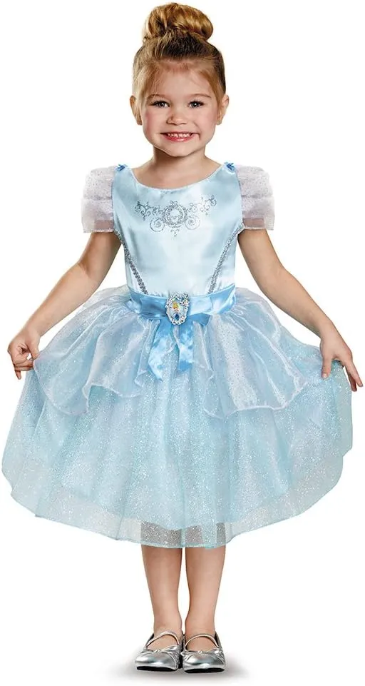 Disguise Toddler Girls' Disney Cinderella Dress Costume - 2T