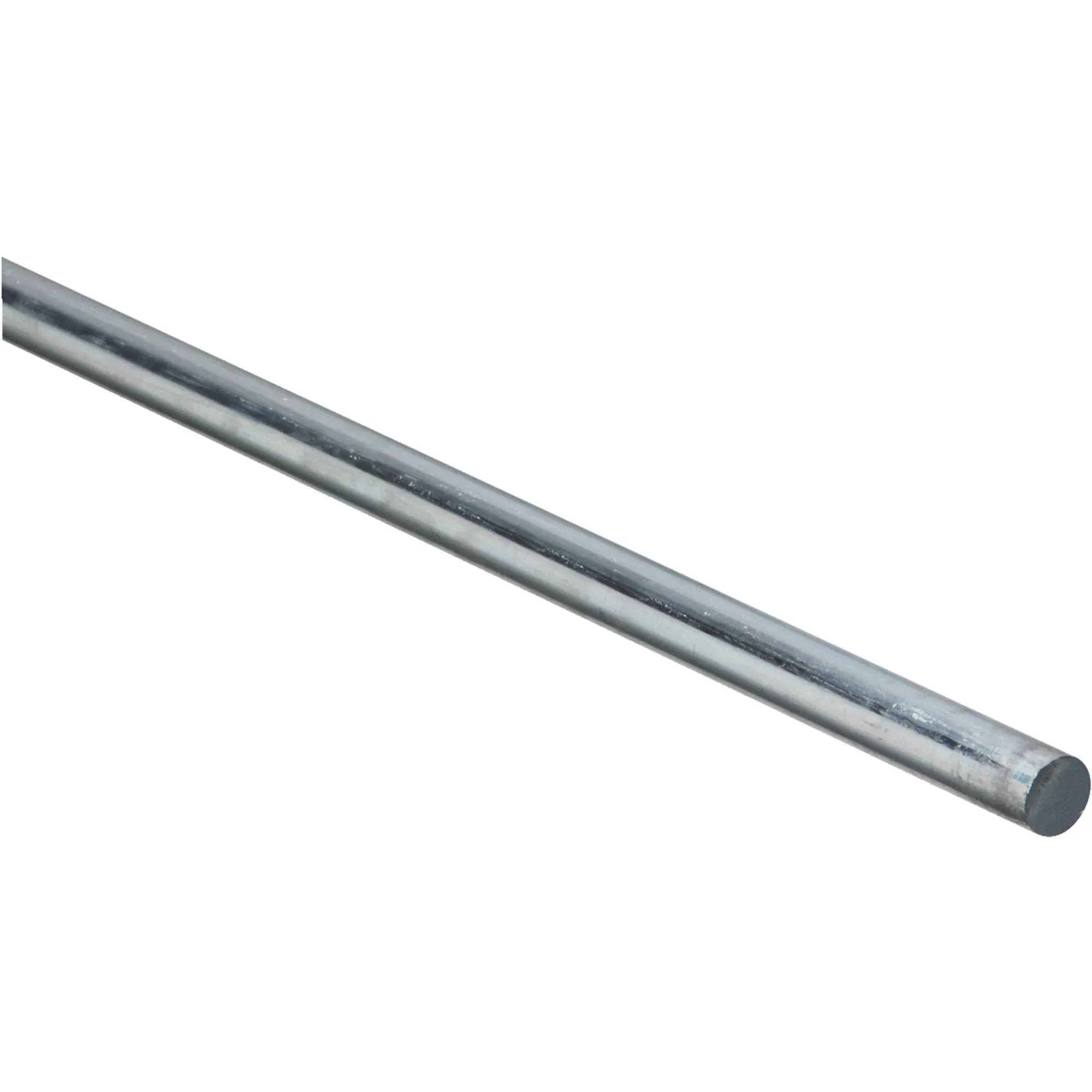 National Hardware 179788 3/8" x 36" Steel Smooth Rod, Zinc Plated