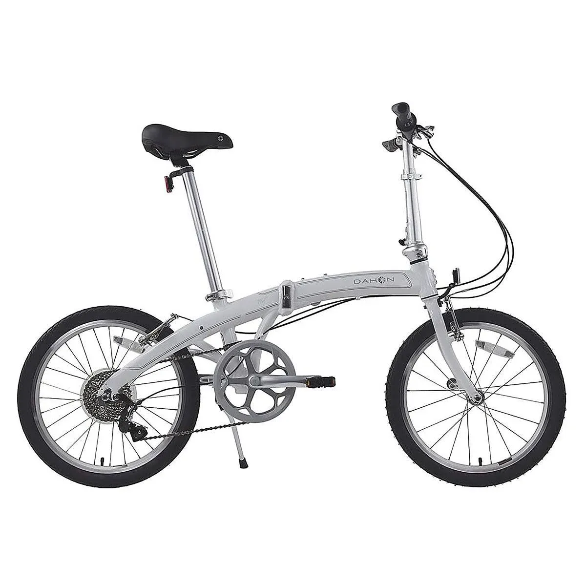 Dahon MU D8 Folding Bike Custom V-Brakes, V Clamp Technology Frame and Adjustable Handlepost (Rock)