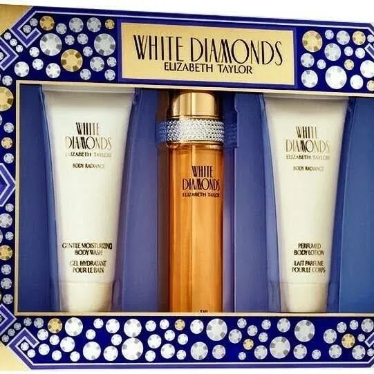 White Diamonds by Elizabeth Taylor for Women - 3 PC Gift Set