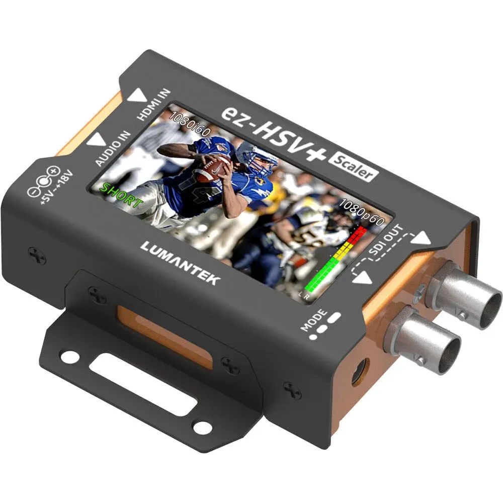 Lumantek EZ-HSV+ HDMI to SDI Converter with Display and Scaler