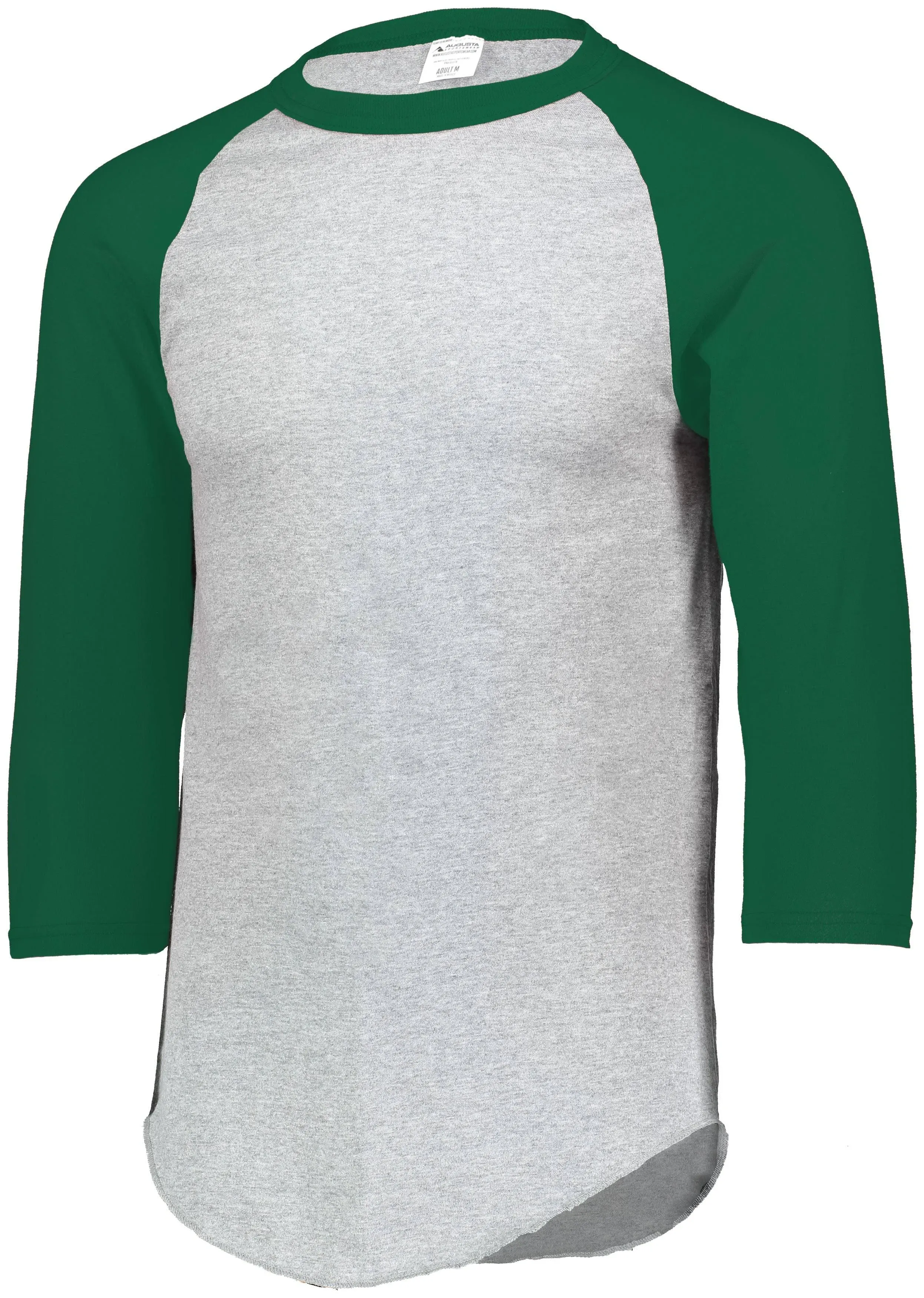 Adult Baseball Jersey - White and GREEN - SMALL