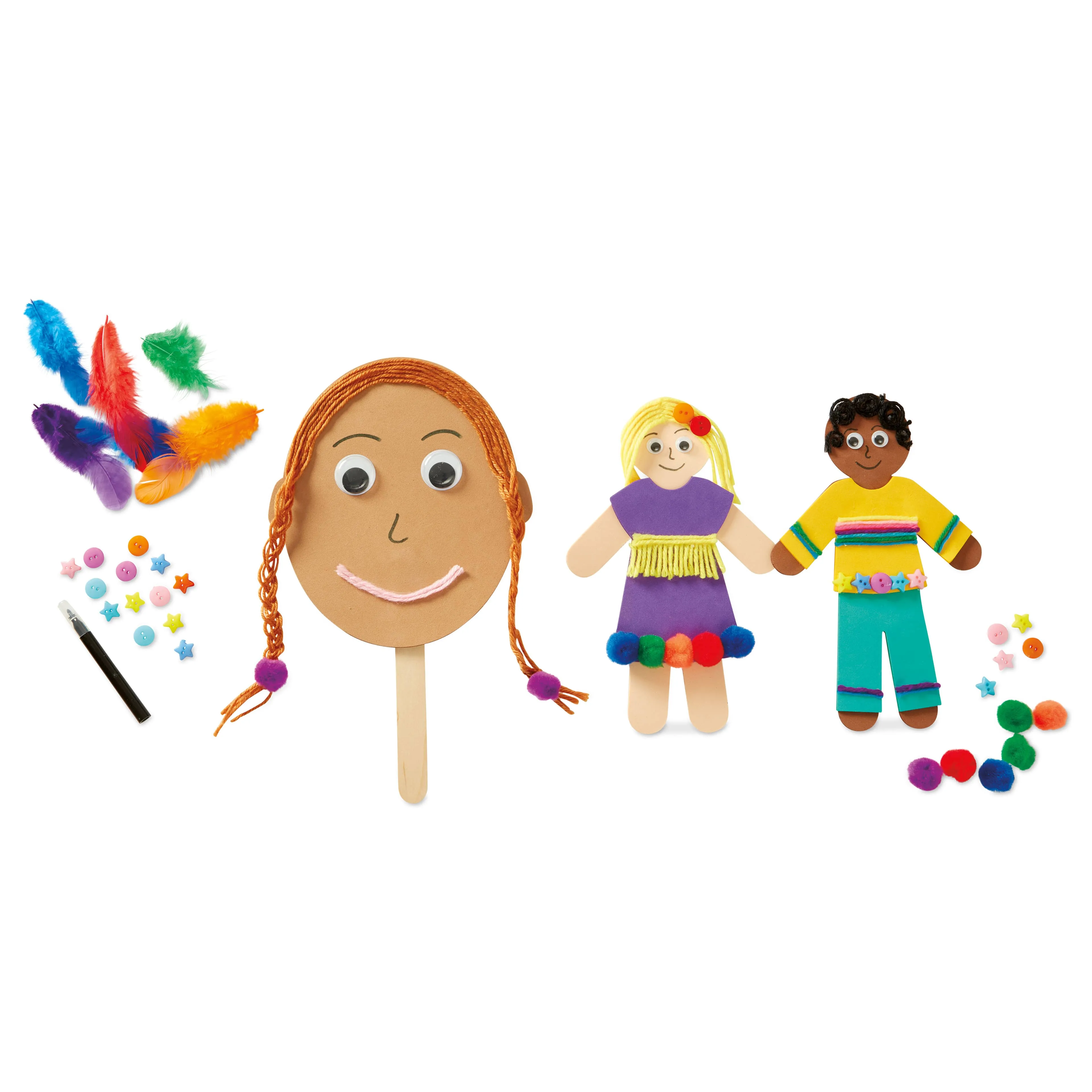 Creatology Diversity Foam People Craft Kit