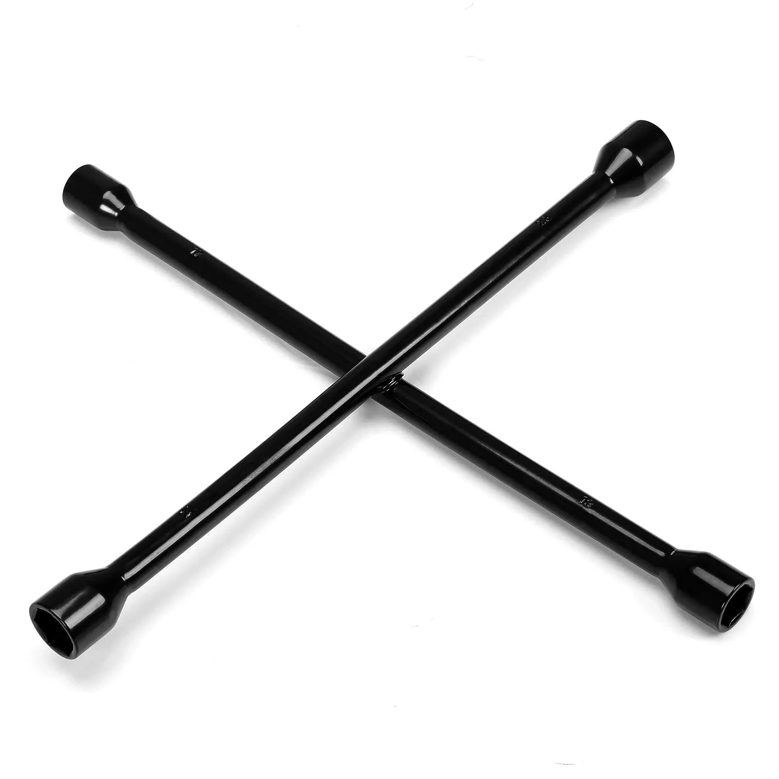 EPAuto 14" Heavy Duty Universal Lug Wrench, 4-Way Cross Wrench