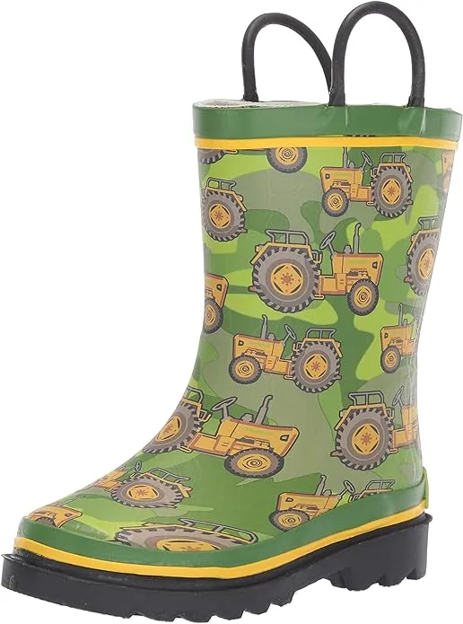 Western Chief Kid's Waterproof Printed Rain Boot