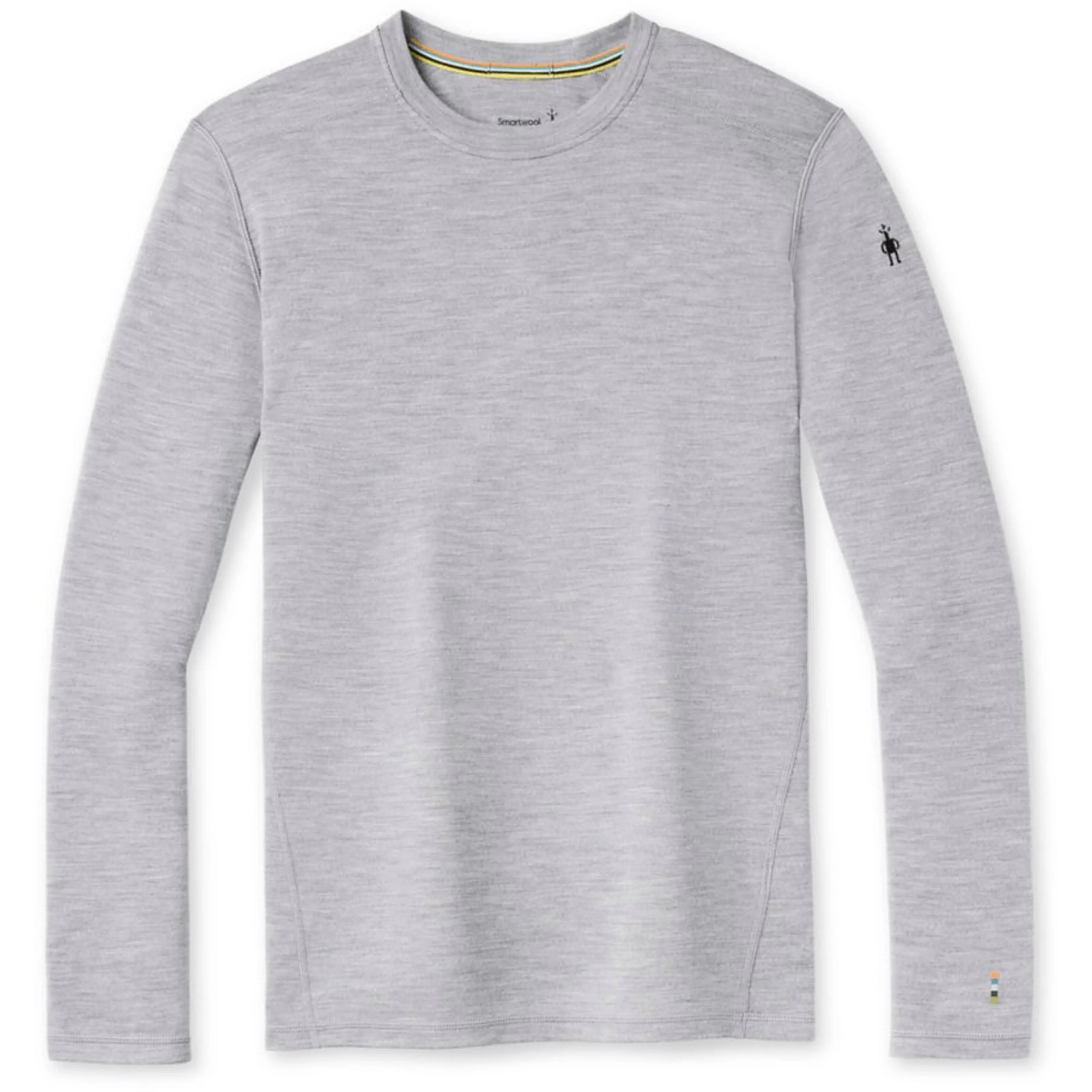 Smartwool Men's Merino 250 Base Layer Crew - Light Gray Heather, XL