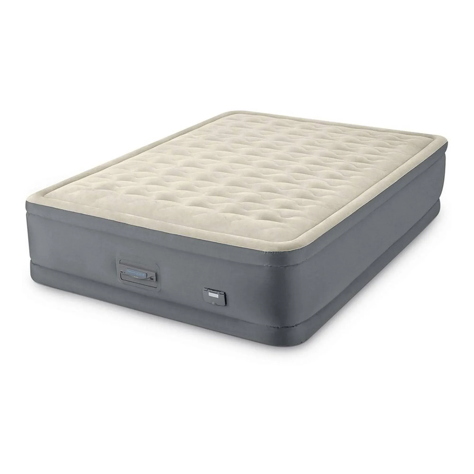 Intex PremAire II Fiber-Tech Elevated Air Mattress with Built in Pump, Queen