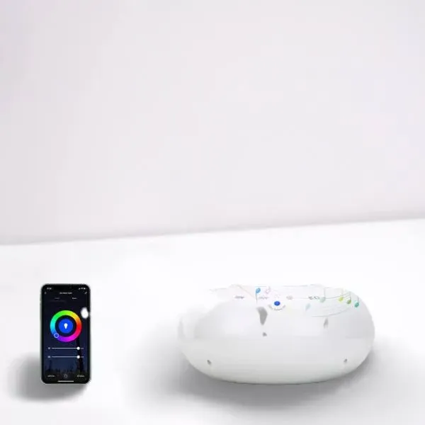 SOMKTN Star Projector, Smart Galaxy Projector Works with Alexa Google Assistant ...