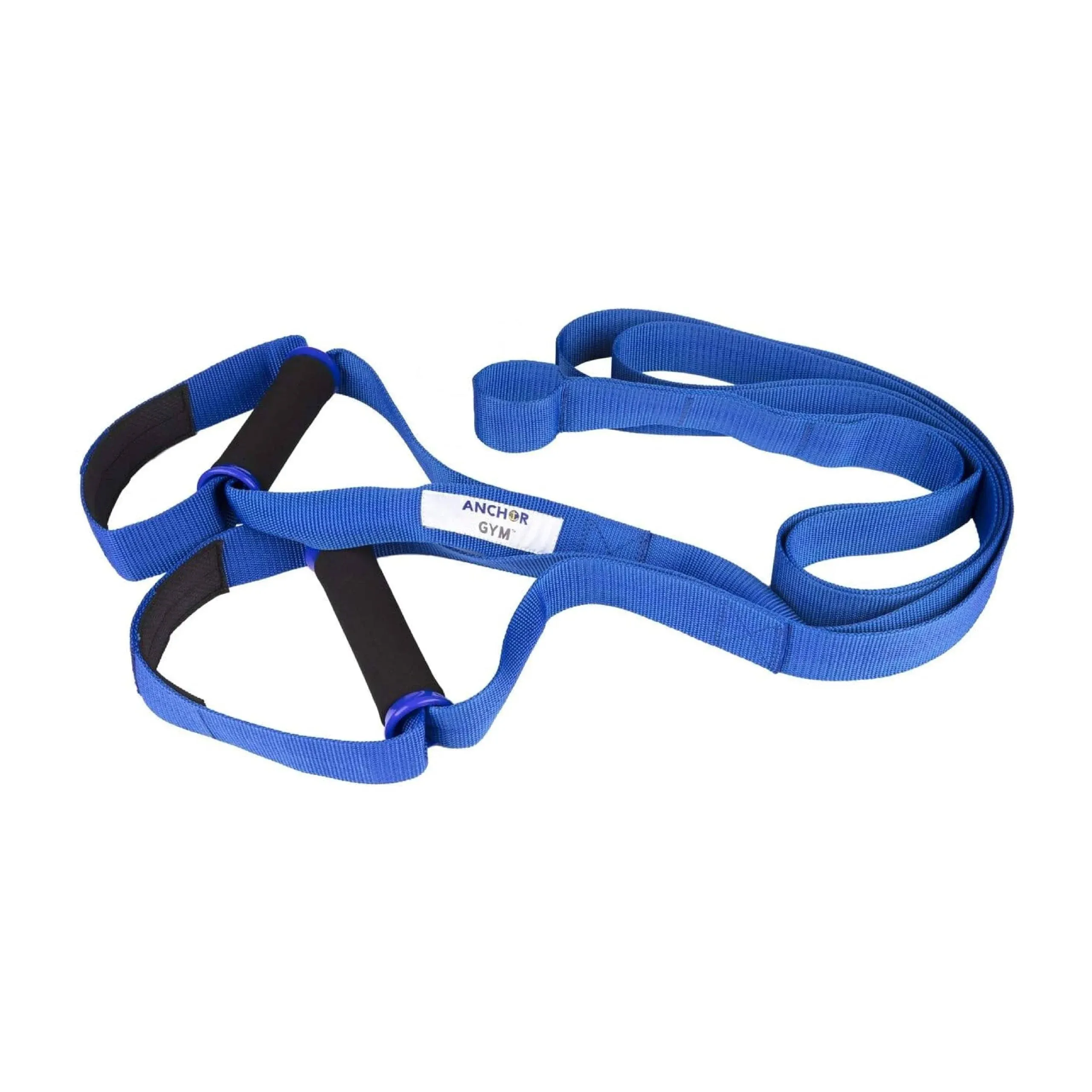 Anchor Gym Full Body Weight Resistance Training Equipment Strap, Blue