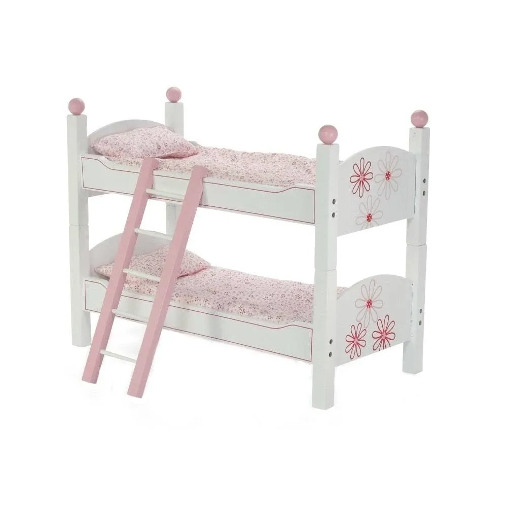 Emily Rose18 Inch Doll Bunk Bed | Two Single Stackable 18 Inch Doll Beds | 18&#034;