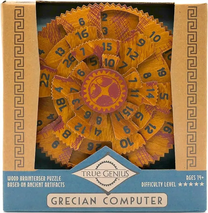 True Genius Grecian Computer Puzzle