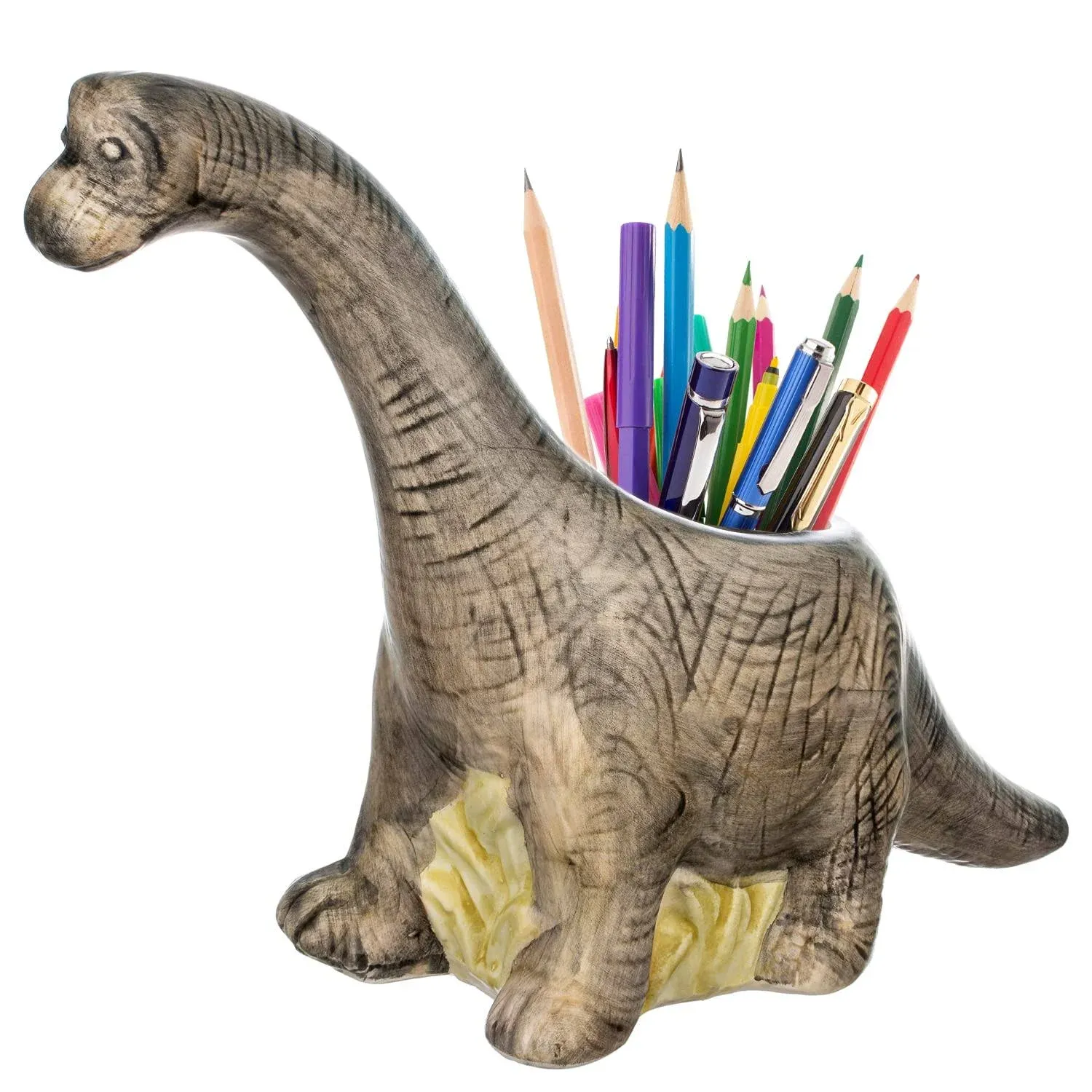 Dinosaur Pencil Holder - Dinosaur Pen - Dinosaur Desk Organizer - Desk Accessory Dinosaur desk - Dinosaur Container- Dinosaur office accessory - Dinosaur Office Supply - Dino Pencil Holder