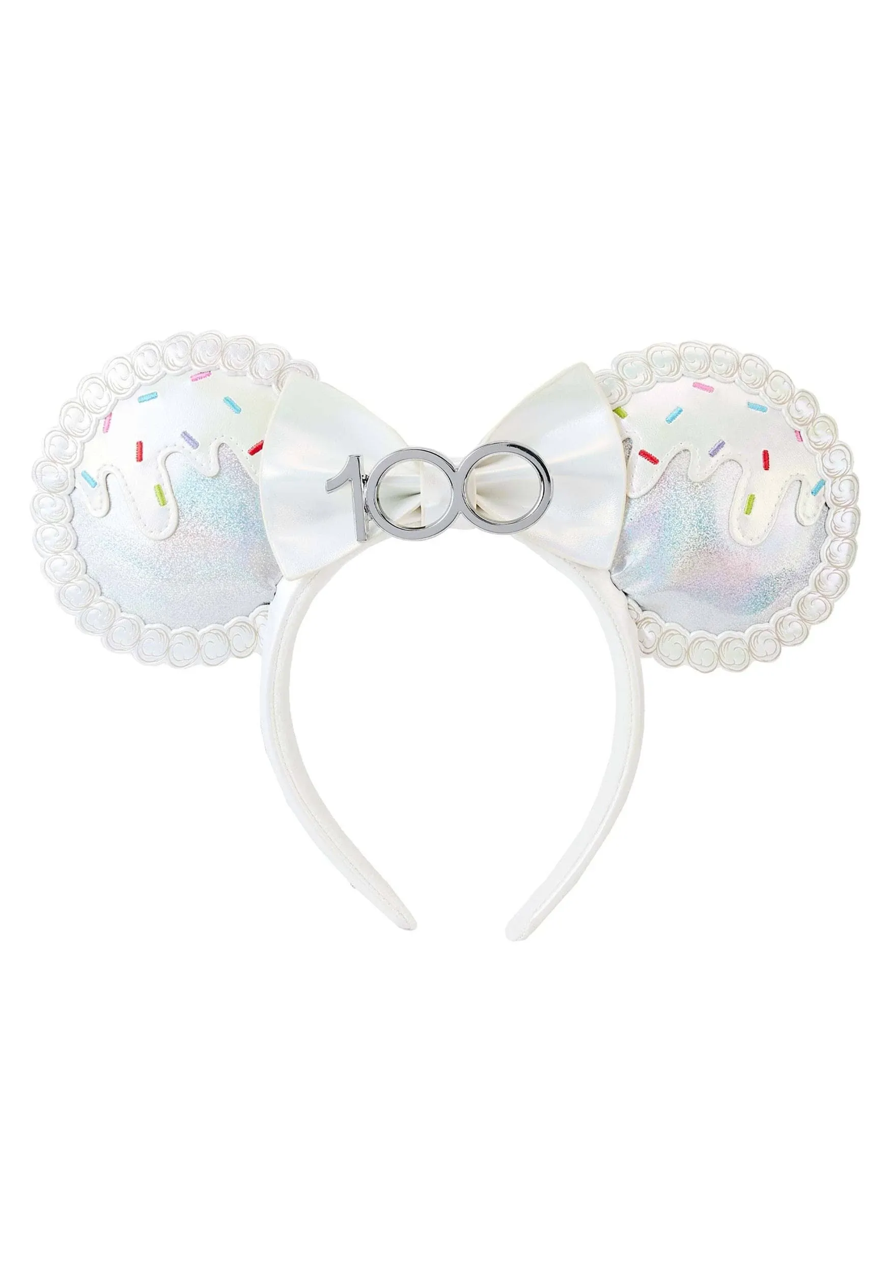 Loungefly Disney: 100 Celebration Cake Minnie Ears Headband - Merchoid