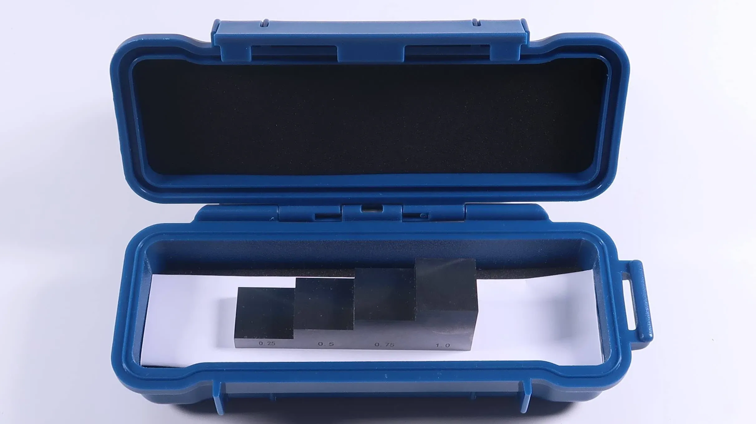 4 Step UT Block 1018 Steel Test Block 0.25''-0.5''-0.75''-1'' Step Wedge Calibration Block Conform to ASTM E797with ABS Carrying case and Certificate