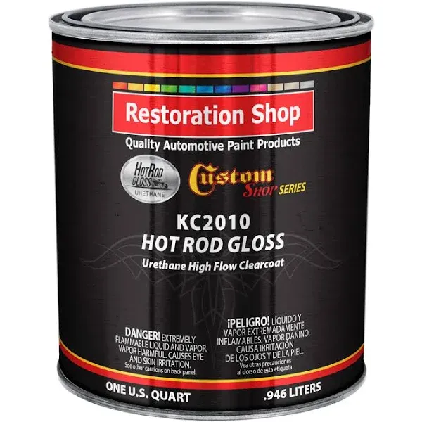 Hot Rod Gloss Urethane High Flow Clearcoat - Quart