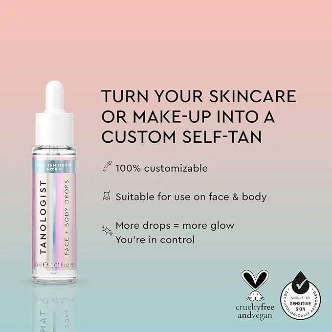 Face + Body Self Tan Drops