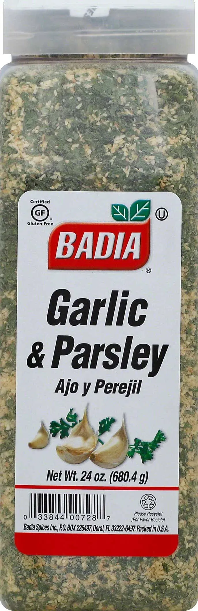 BADIA - Garlic Parsley 24 oz / 1.50 lbs - Ajo y Perejil