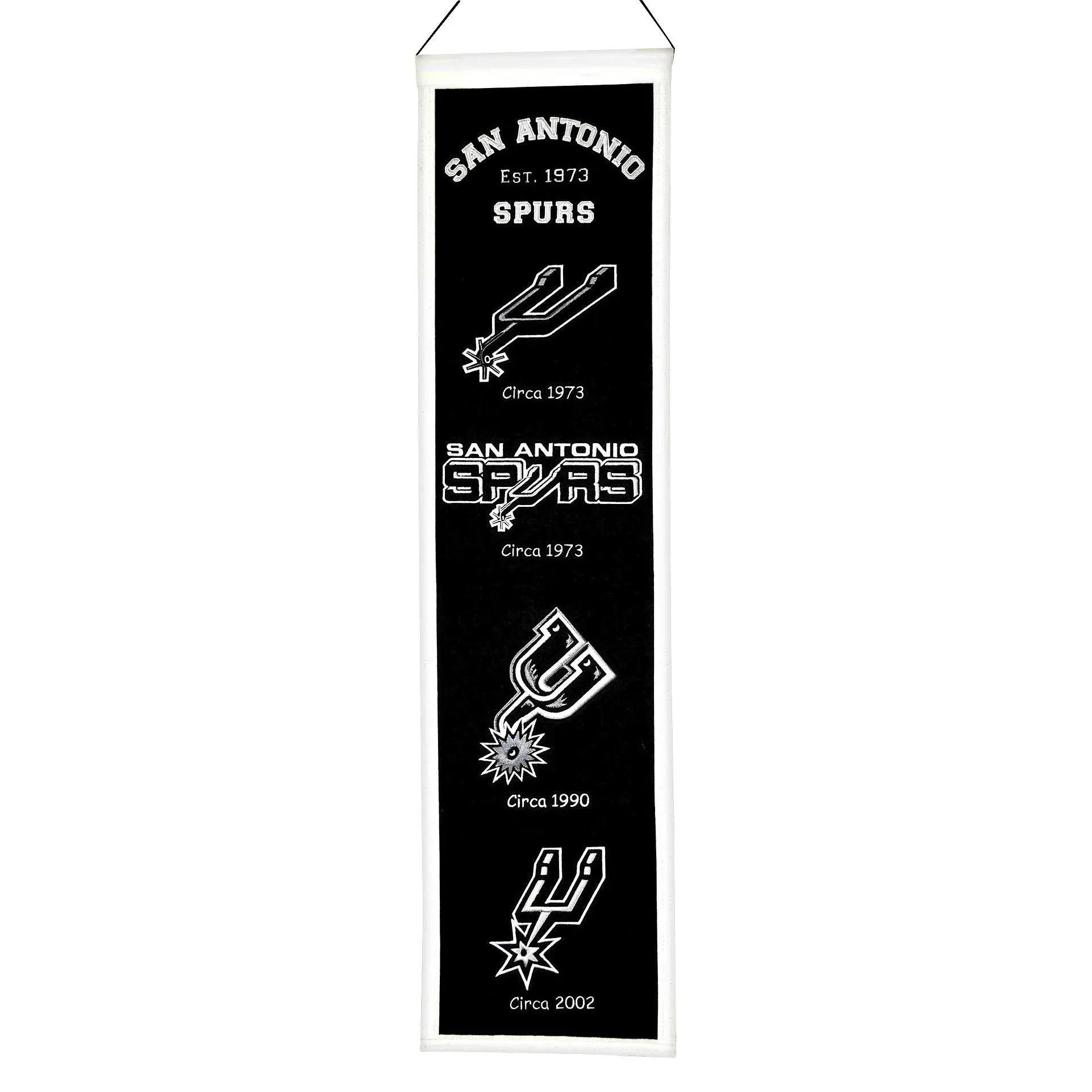 San Antonio Spurs 8" x 32" Heritage Banner