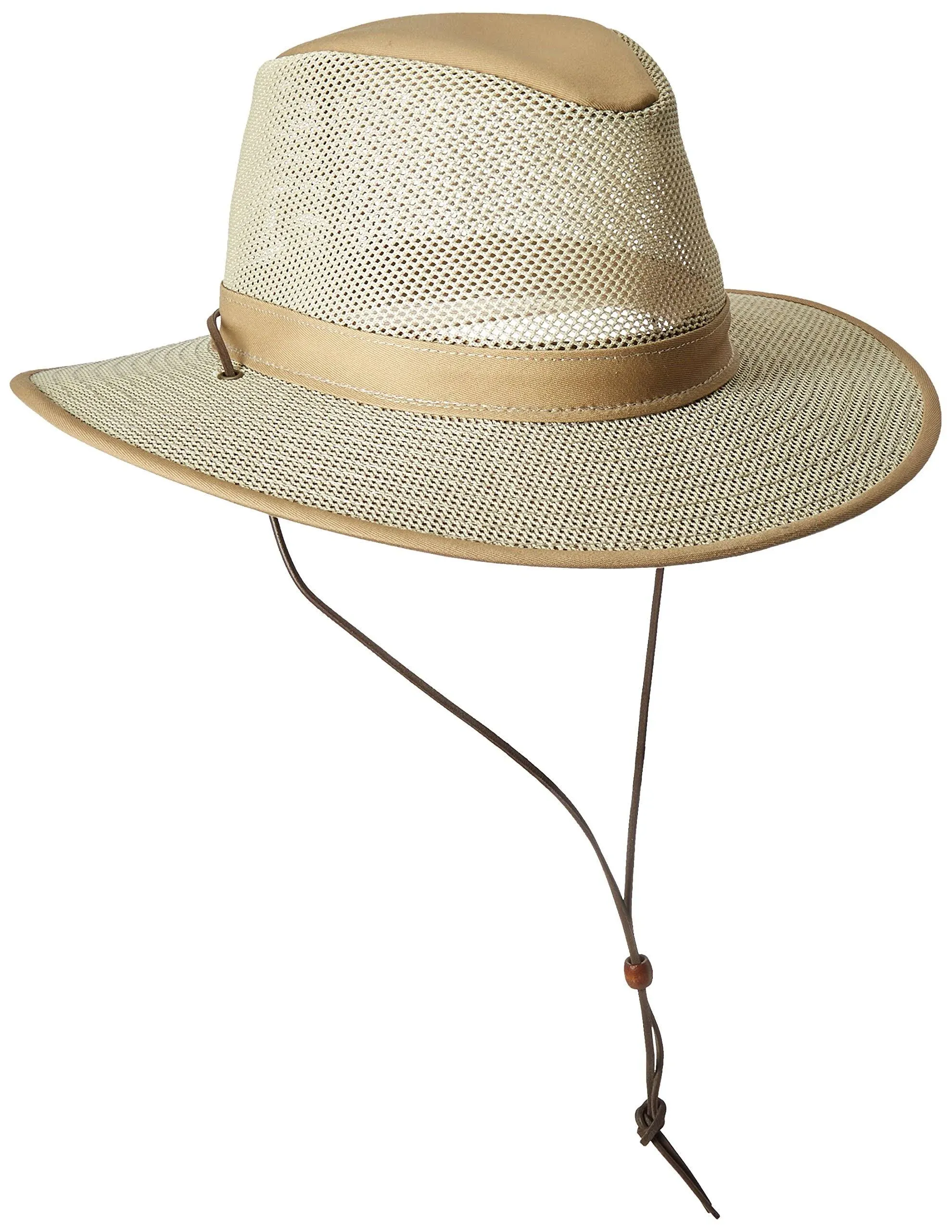 Henschel Khaki Aussie Breezer Mesh Hat