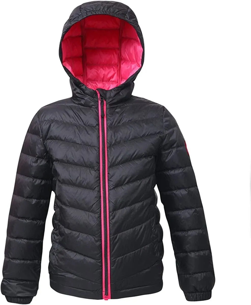 Girls’ Ultra Lightweight Packable Down Puffer Jacket