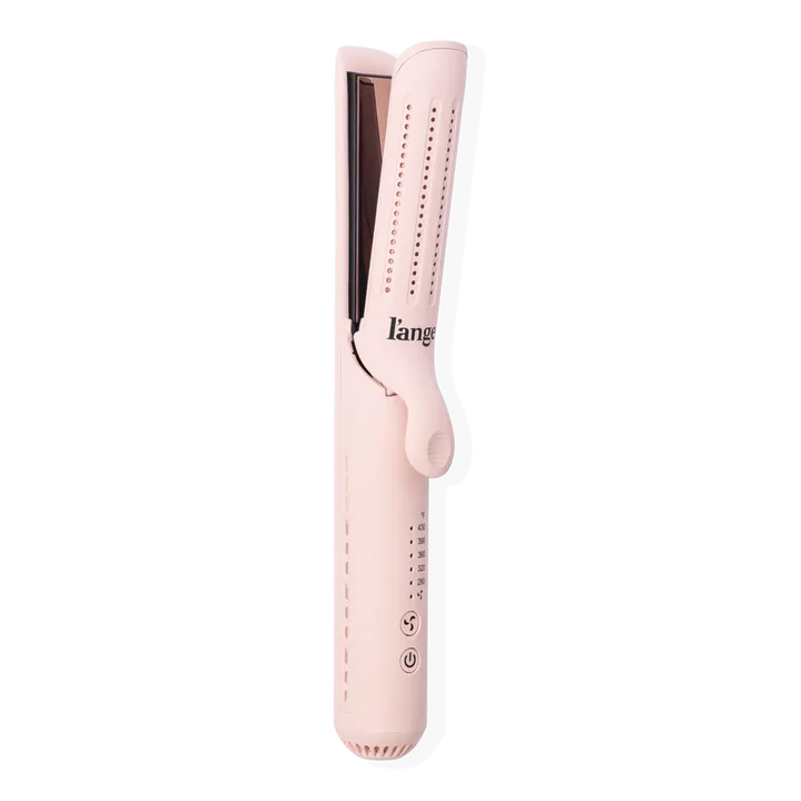 L'ange Hair Le Duo 360° Airflow Styler 2-in-1 Curling Wand & Titanium Flat Iron Hair Straightener