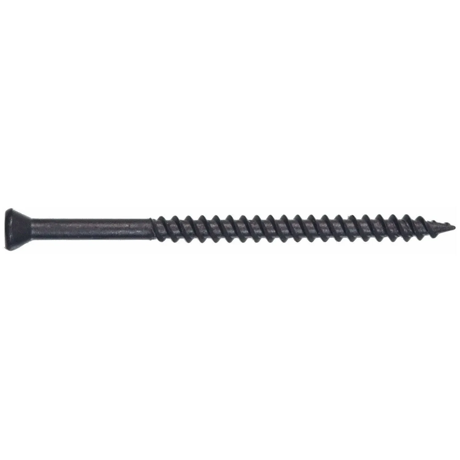 HILLMAN FASTENERS 47322 Fas-n-Tite Trim Screws, Square, Black Phosphate, 1-5/8-In. x #6, 5-Lbs.