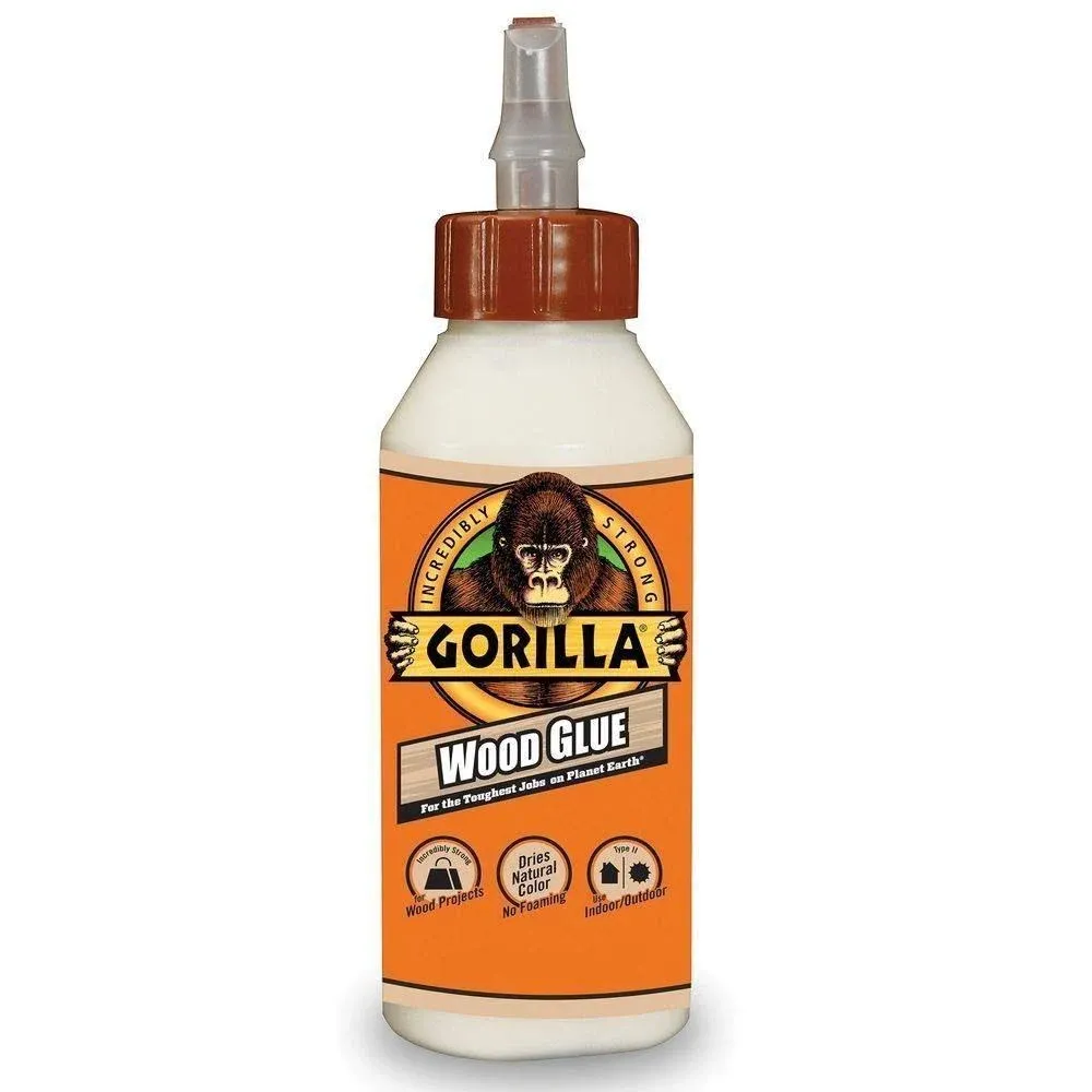 Gorilla Wood Glue, 36 Ounce Bottle, Natural Wood Color, (Pack of 1)