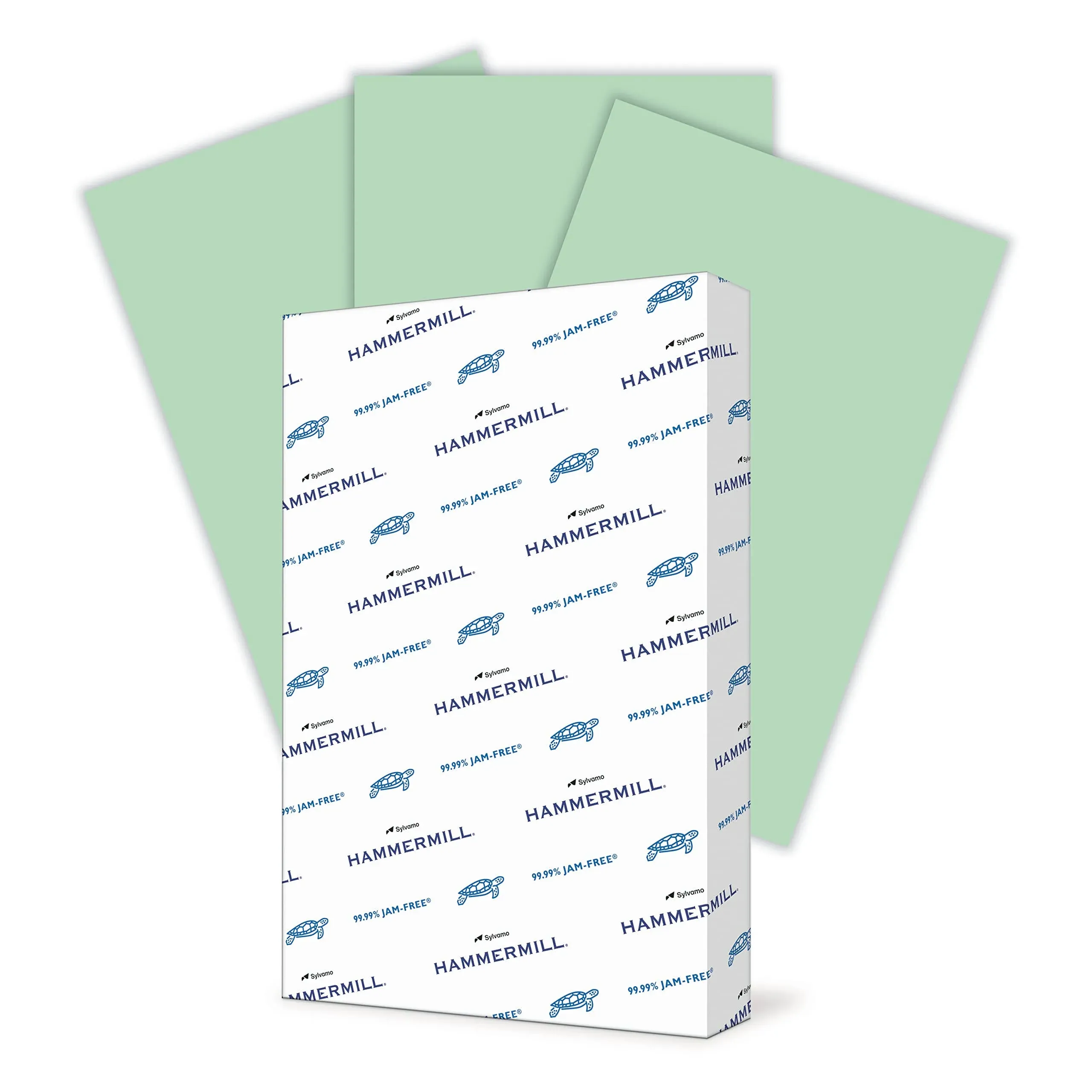 Hammermill Colors Print Paper, 20lb, 11 x 17, Green, 500/Ream