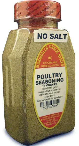 Marshalls Creek Spices POULTRY SEASONING NO SALT - Kosher