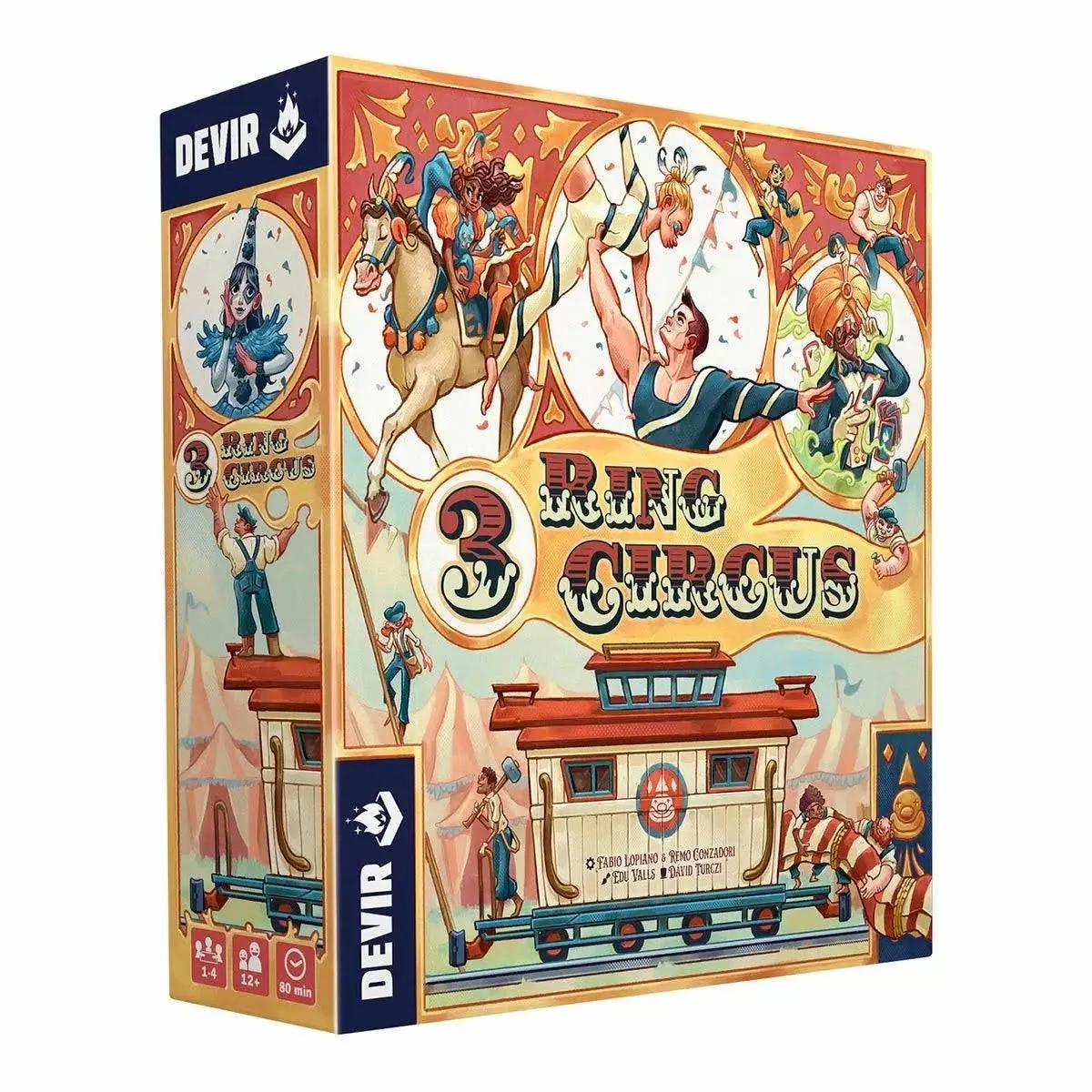 3 Ring Circus Board Game