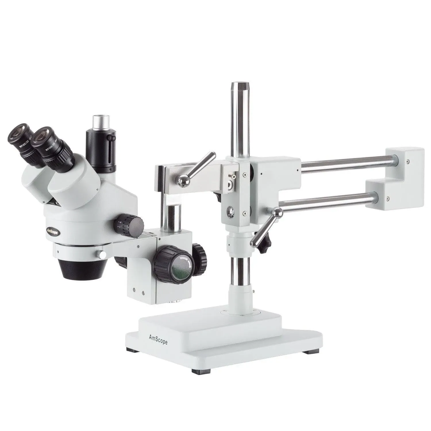 AmScope 3.5X-90X Simul-Focal Stereo Zoom Microscope