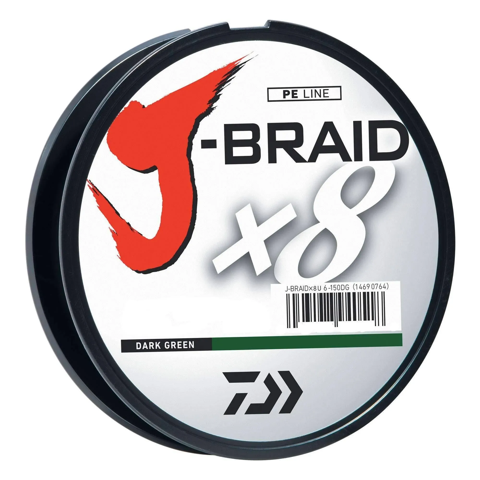 Daiwa J-Braid 300M 8-Strand Woven Round Braid Line