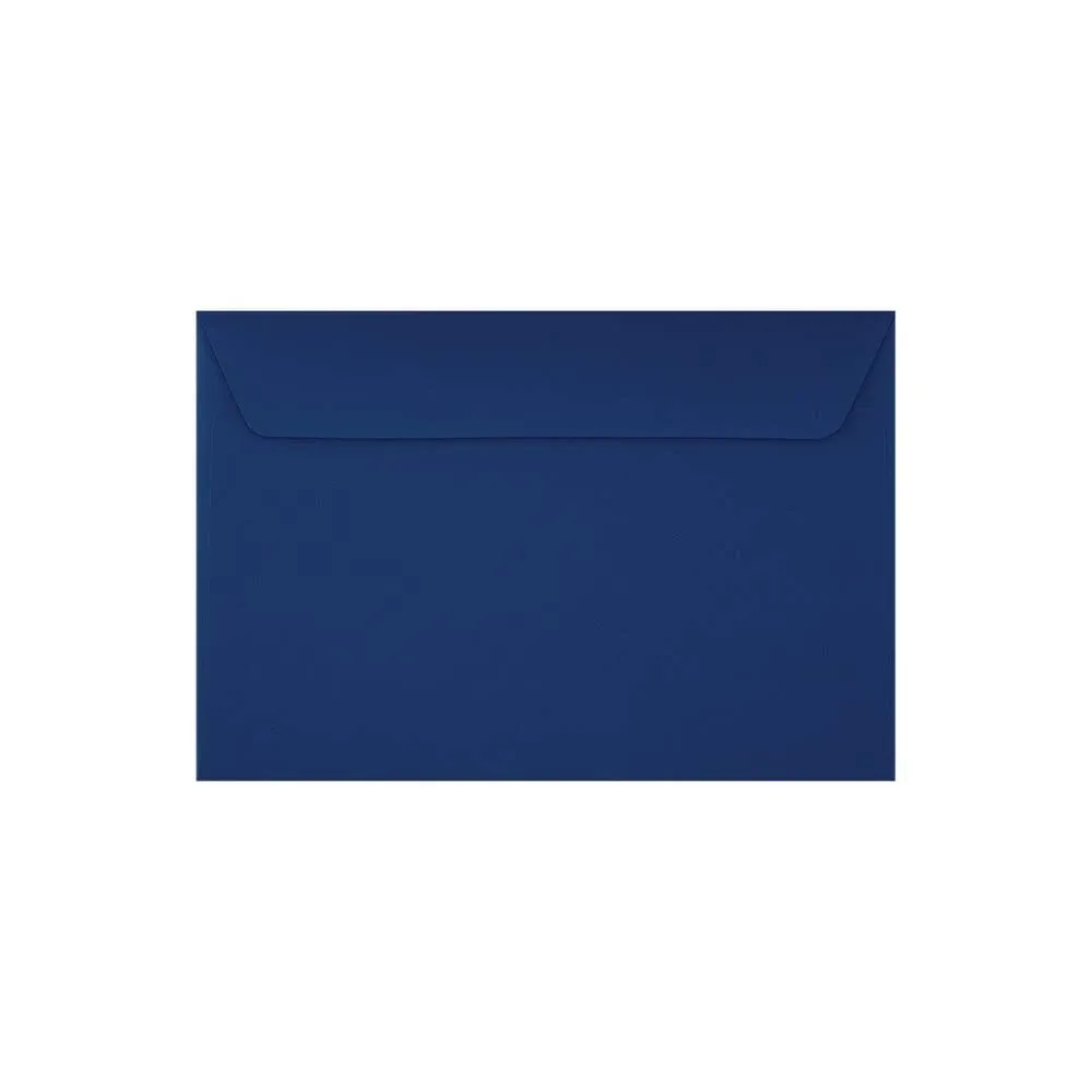 Lux Booklet 6 x 9 Envelopes, Peel & Press Closure, Navy, Pack