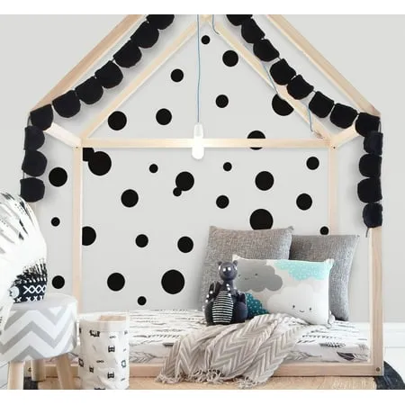 Create-A-Mural Polka Dot Wall Sticker Decals