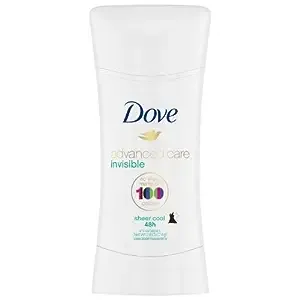 Dove Antiperspirant Deodorant Advanced Care Sheer Cool 2.6 oz (Pack of 4)